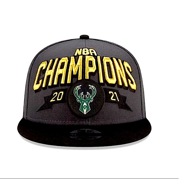 2021 New Era Bucks NBA Championship Snapback hat - Picture 2 of 12